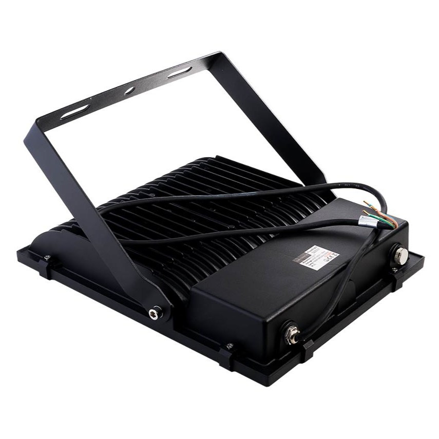 LED Dual Voltage Floodlight With Terminal Block Black Body 3 Years ...